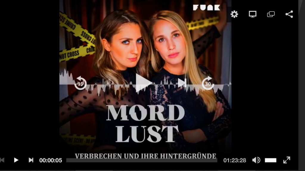 Im Mordlust-Podcast Des ZDF - Peter Jamin - Neuer Blog