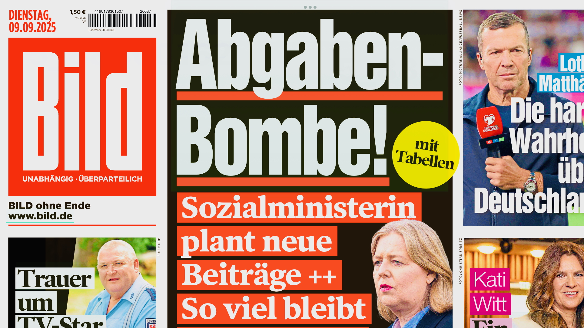 Stil von Bild wie AfD