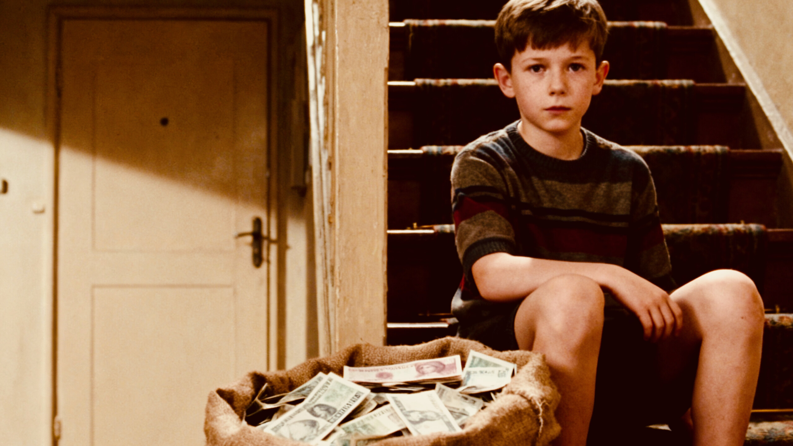 Neunjähriger Schuldeneintreiber